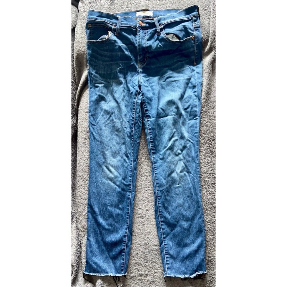 Madewell Dark Blue Cut-off Jeans, “Roadtripper,” Sz 30”
